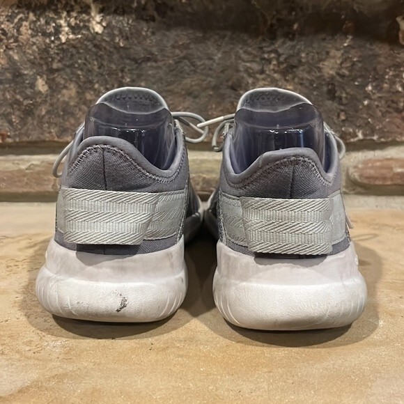 Adidas Cloudfoam QT Flex Grey Running Shoes - Picture 6 of 10